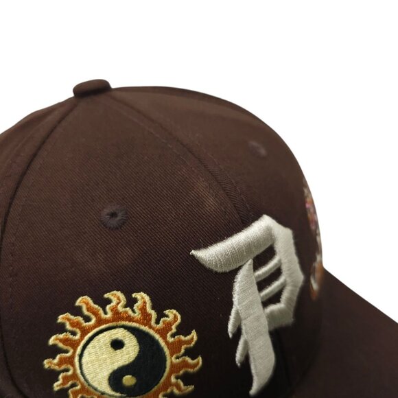 Primitive Badlands Snapback Cap Baseball Embroidered Logo Peace Of Mind Hat - Picture 7 of 15